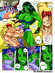 Alex vs. She Hulk- [DrZexxck]