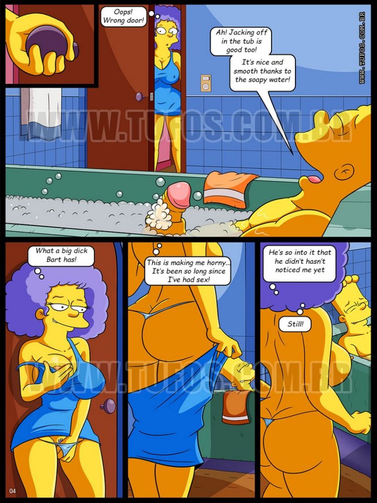 The simpsons bath with my aunt porn comic