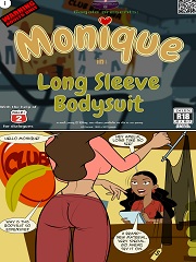 Monique In Long Sleeve Bodysuit- [Gagala]