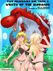Two Princesses One Yoshi 2- Wrath Of The Dinosaur [Uzonegro]