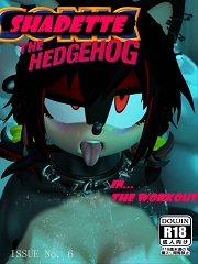 Shadette The Hedgehog- In The Workout- [Keryowolfe]