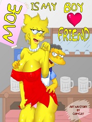 Moe is My Boy Friend- The Simpsons- [By CopyCatKomics]