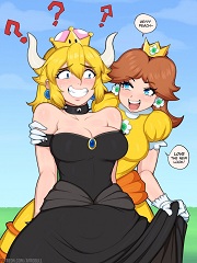 Bowsette- Super Mario Brothers- [By Afrobull]