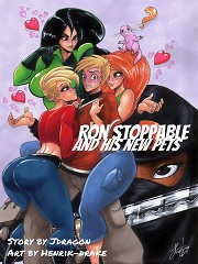 Ron Stoppable and His New Pets- Kim Possible [By Henrik Drake]