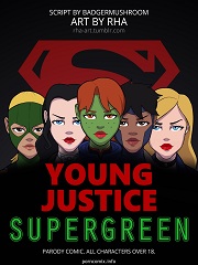 Young Justice- Supergreen- [By Badgermushroom]